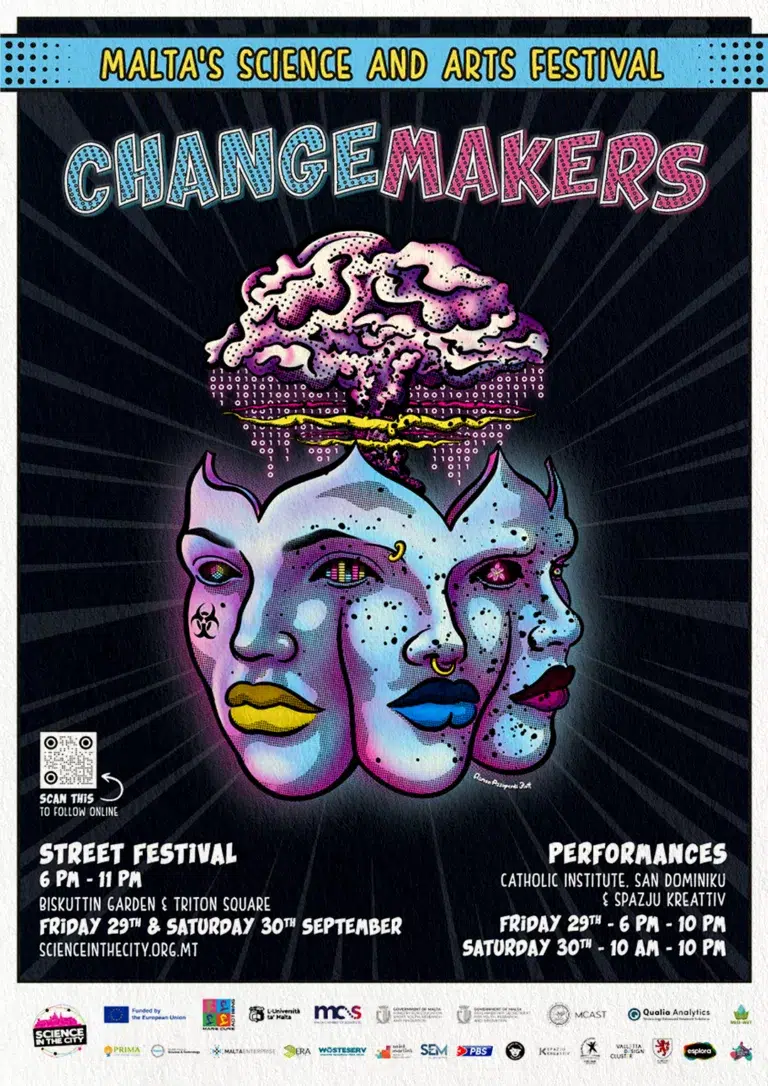 Science in the City: Changemakers poster