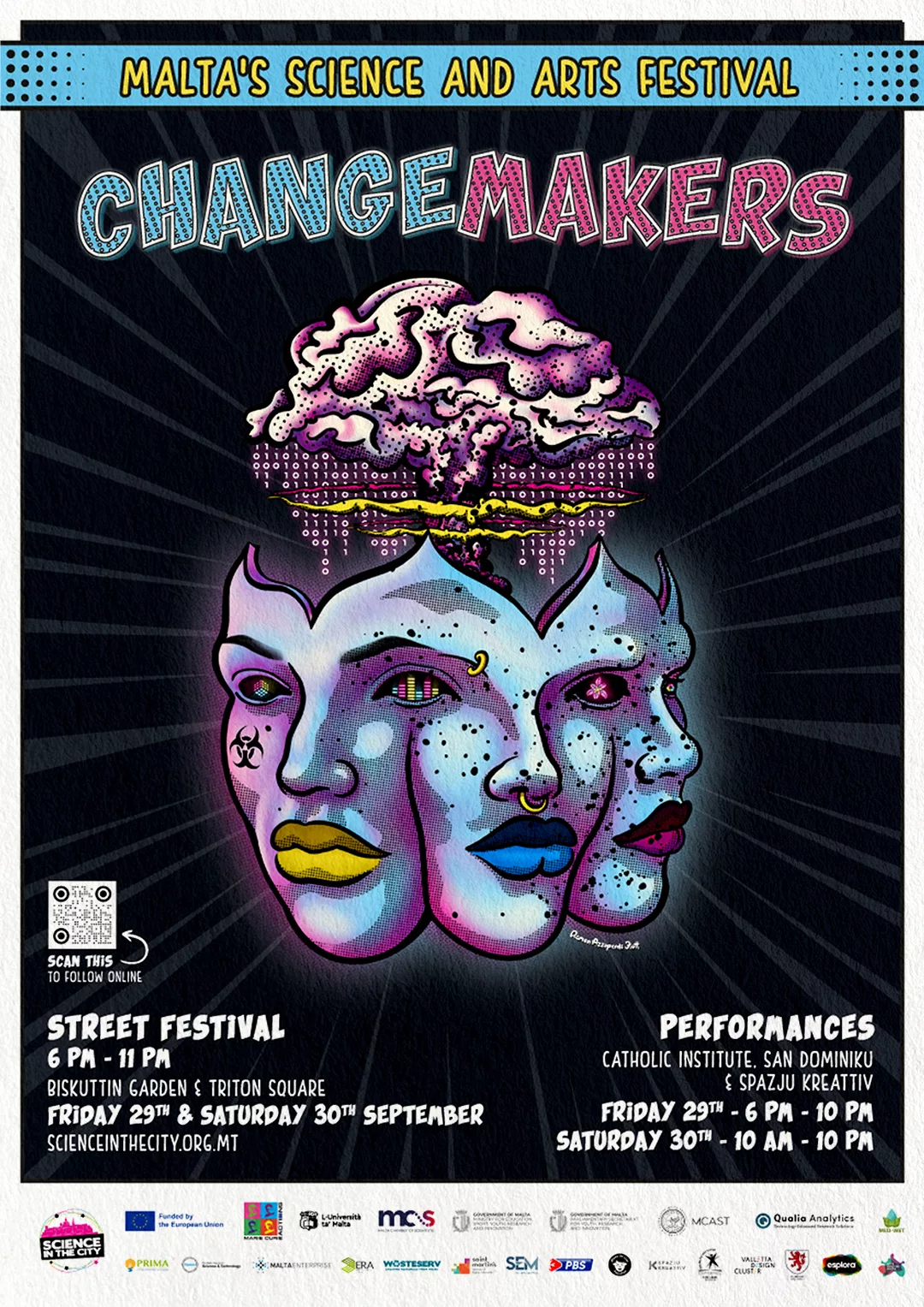 Science in the City: Changemakers poster